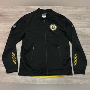 Boston Bruins Fanatics Authentic Pro Rink Full-Zip Jacket - EUC - Men’s Medium